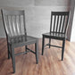 ポッタリーバーン Pottery Barn スクールハウスチェア Schoolhouse Chair ダイニングチェア ブラック 2脚セット ♪