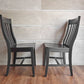 ポッタリーバーン Pottery Barn スクールハウスチェア Schoolhouse Chair ダイニングチェア ブラック 2脚セット ♪
