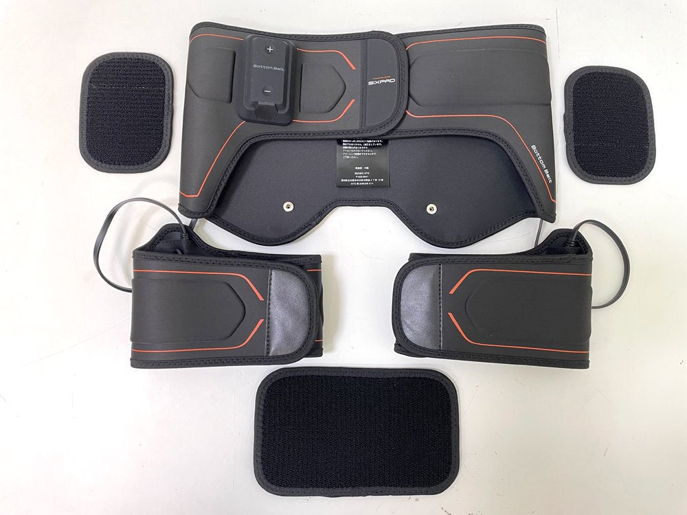 シックスパッド MTG SIXPAD ボトムベルト Bottom Belt Sサイズ SP-BB2304F-S パッド＆取扱説明書＆箱付 ヒップアップ EMSトレーニング 定価￥42,680- ●