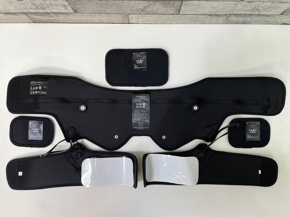 シックスパッド MTG SIXPAD ボトムベルト Bottom Belt Sサイズ SP-BB2304F-S パッド＆取扱説明書＆箱付 ヒップアップ EMSトレーニング 定価￥42,680- ●