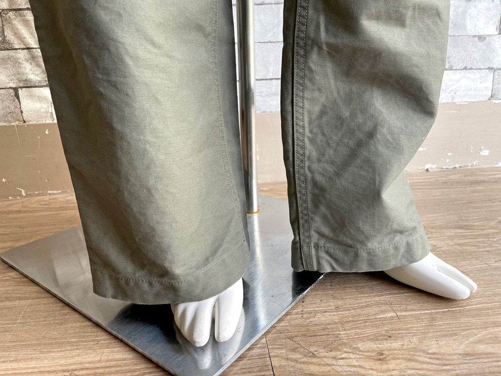 エンジニアドガーメンツ Engineered Garments カーゴパンツ FA Pant コットンリップストップ Cotton Ripstop オリーブ メンズ Sサイズ ミリタリー USA製 ●