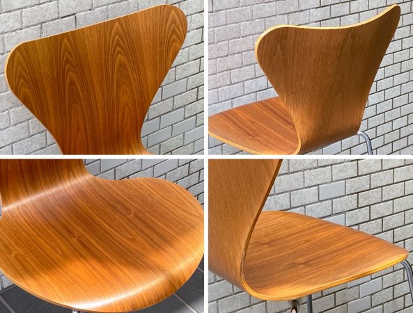 フリッツハンセン Fritz Hansen セブンチェア ナッツ アルネ・ヤコブセン スタッキングチェア 廃番 北欧家具 デンマーク ■