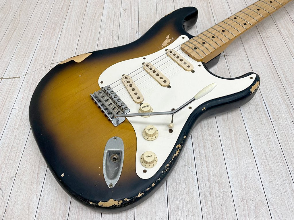 フェンダージャパン Fender Japan ST57-500 2トーンサンバースト ストラトキャスター 1991~92年製 エレキギター 現状品 ●