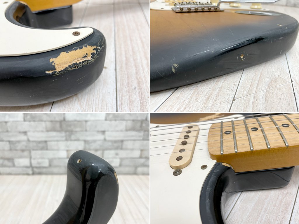 フェンダージャパン Fender Japan ST57-500 2トーンサンバースト ストラトキャスター 1991~92年製 エレキギター 現状品 ●