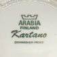 アラビア ARABIA カルタノ KARTANO ティーカップ＆ソーサー C＆S エステリ・トムラ Esteri Tomula ●