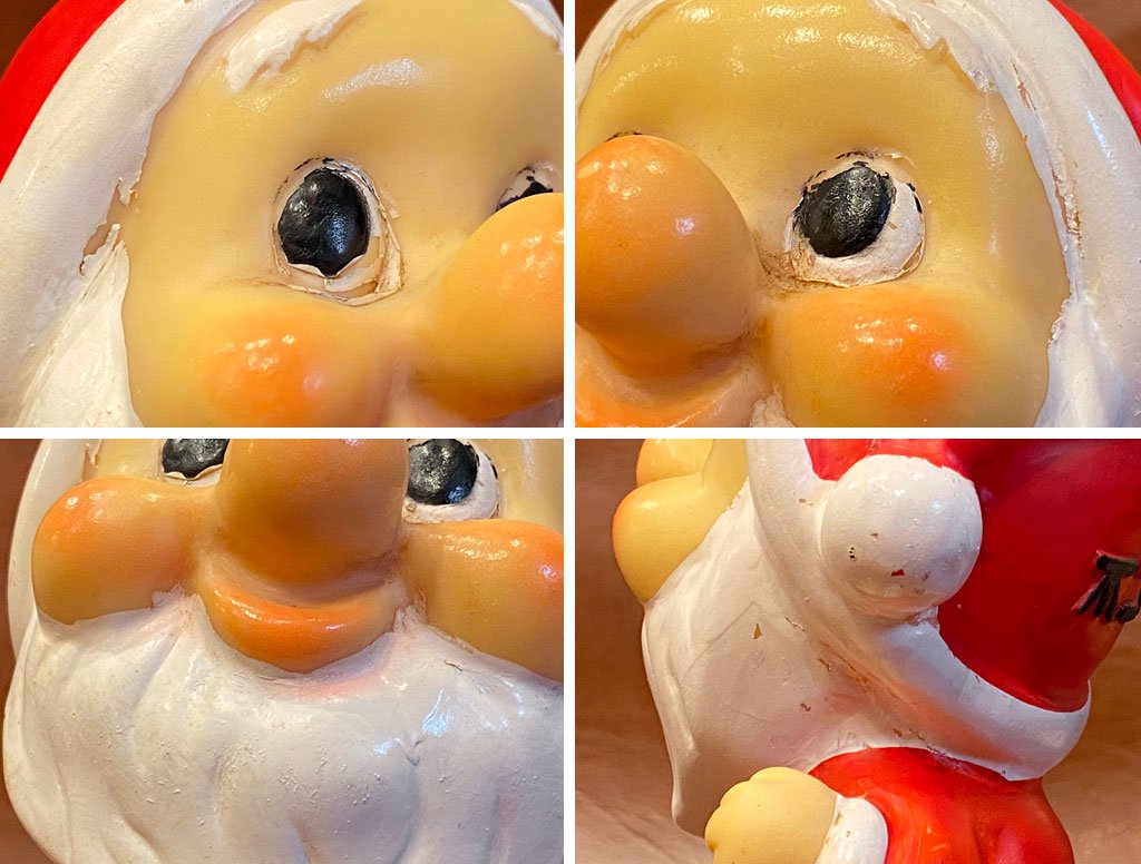 ジャパンビンテージ Japan Vintage 不二家 FUJIYA フィギュア ソフビ サンタクロース 昭和レトロ 希少 50's ■