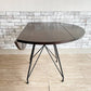 ウエストエルム West Elm バタフライダイニングテーブル Jules Drop Leaf Expandable Dining Table  ウォールナットカラー 定価約54,000円 ●