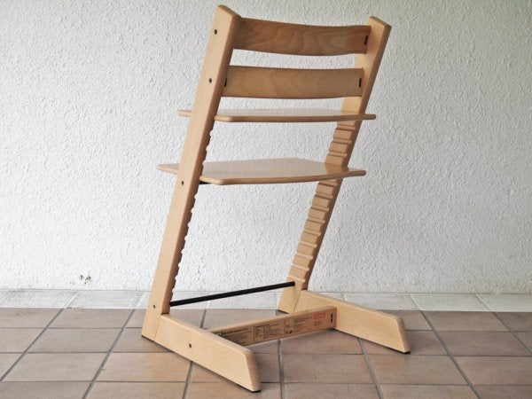 ストッケ STOKKE トリップトラップ TRIPP TRAPP ベビーチェア キッズチェア ナチュラル 現行 高さ調整可 ノルウェー 北欧家具 ◇