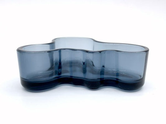 イッタラ iittala アルヴァ・アアルト コレクション ボウル ブルーベリーブルー Alvar Aalto 小物入れ ガラス 北欧雑貨 B ●