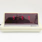 マルマン Maruman デジタルクロック 置時計 ネオトーン LS-300 光ドラム式 アラーム付き アイボリー ビンテージ レトロポップ ●