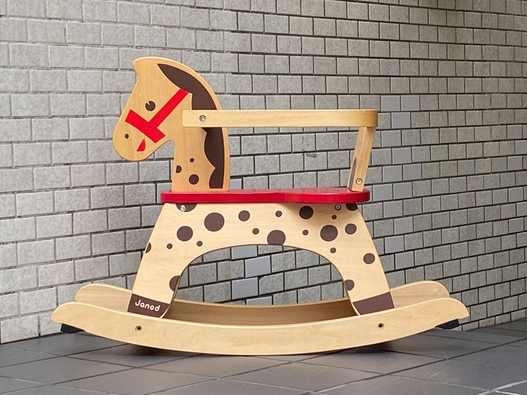 ジャノー JANOD キャラメル・ロッキングホース 木馬 ロッキング 乗用玩具 乗り物 ■