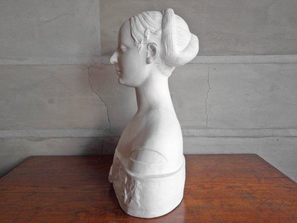 マリア・スフォルツァ 胸像 Plaster statue 石膏像 フランチェスコ・ローラナ デッサン 絵画用品 ディスプレイ オブジェ ♪