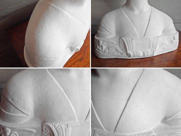マリア・スフォルツァ 胸像 Plaster statue 石膏像 フランチェスコ・ローラナ デッサン 絵画用品 ディスプレイ オブジェ ♪