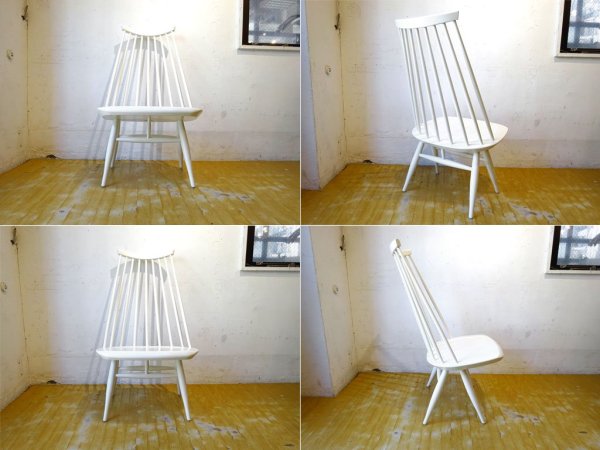 アルテック Artek マドモアゼル チェア Mademoiselle chair  イルマリ タピオヴァーラ Ilmari Tapiovaara ホワイトラッカー ★