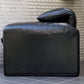 カッシーナ イクスシー Cassina ixc. 675 マラルンガ MARALUNGA 1Pソファ 本革 ブラック ヴィコ・マジストレッティ ■