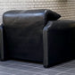 カッシーナ イクスシー Cassina ixc. 675 マラルンガ MARALUNGA 1Pソファ 本革 ブラック ヴィコ・マジストレッティ ■