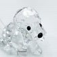 スワロフスキー SWAROVSKI プードル  poodle 犬 クリスタルガラス オブジェ フィギュリン オーナメント インテリア ●