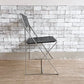 HYBODAN社 ビンテージ エックスラインチェア X-LINE Chair ダイニングチェア ニルス・J・ハウゲセン スチール パンチングメタル イタリア ●
