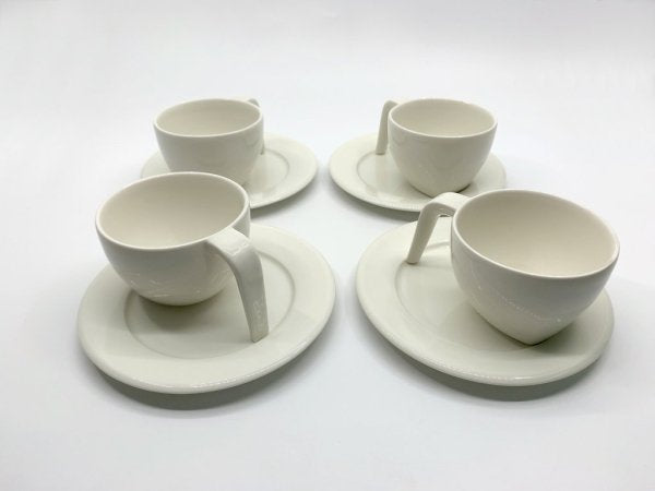 イッタラ iittala エゴ Ego コーヒー カップ&ソーサー C&S ホワイト ステファン・リンドフォース 北欧食器 廃番 B ●