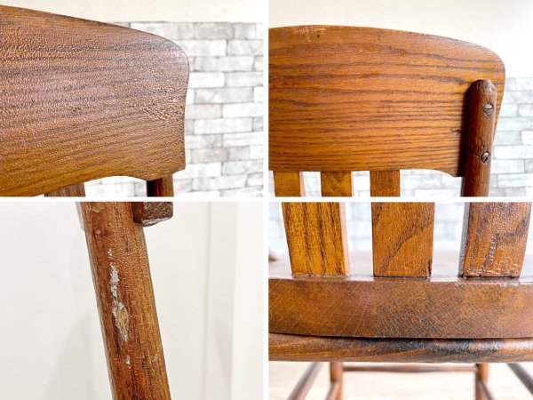 UKビンテージ オーク材 ダイニングチェア ベントウッド vintage 英国 イギリス ●