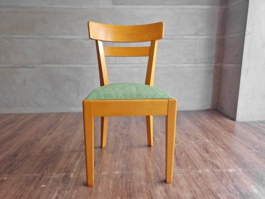 パシフィックファニチャーサービス PACIFIC FURNITURE SERVICE P.F.S. DHダイニングチェア DH DINING CHAIR 
 ビーチ 定価45,100円 現状品 ♪