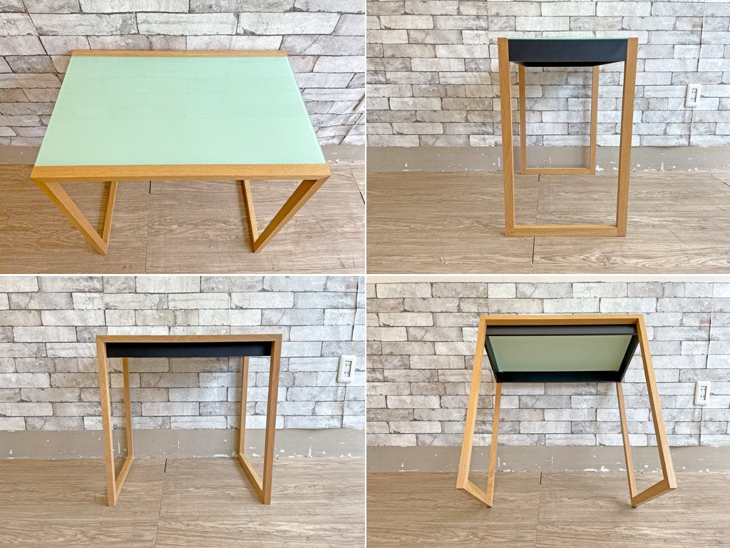 ジョセフ・アルバース Josef Albers ネスティングテーブル Nesting Tables ガラストップ ネストテーブル MoMAデザインストア取り扱い バウハウス 定価\282,480- ●