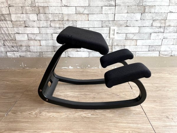 ストッケ STOKKE ヴァリエール VARIER バリアブル Variable バランスチェア ブラック ピーター オプスヴィック 北欧ノルウェー 美品 ●