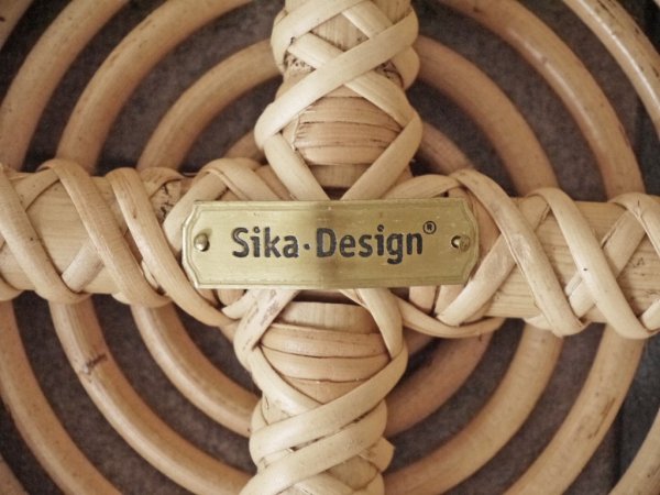 シカデザイン Sika Design スツール R65 フランコ アルビニ Franco Albini ラタン ハンドメイド デンマーク 北欧 ACTUS取扱 定価\45,100- ◇