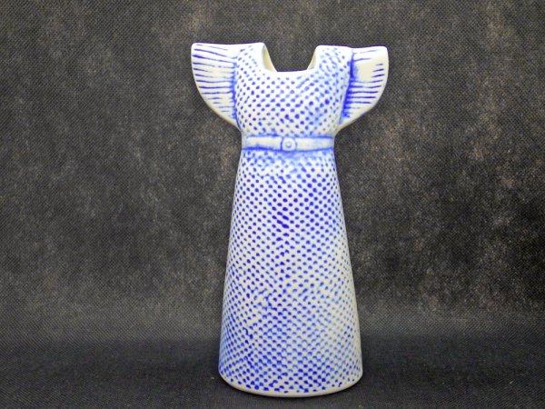 リサラーソン Lisa Larson ワードローブシリーズ ドレスベース Vases Dress フラワーベース 廃番タイプ スウェーデン 北欧雑貨 ♪