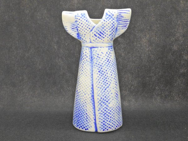 リサラーソン Lisa Larson ワードローブシリーズ ドレスベース Vases Dress フラワーベース 廃番タイプ スウェーデン 北欧雑貨 ♪