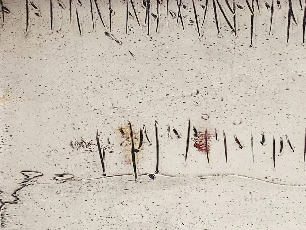富岡 惣一郎 トミオカホワイト 白の世界 油彩画 額装品 1963年 ●