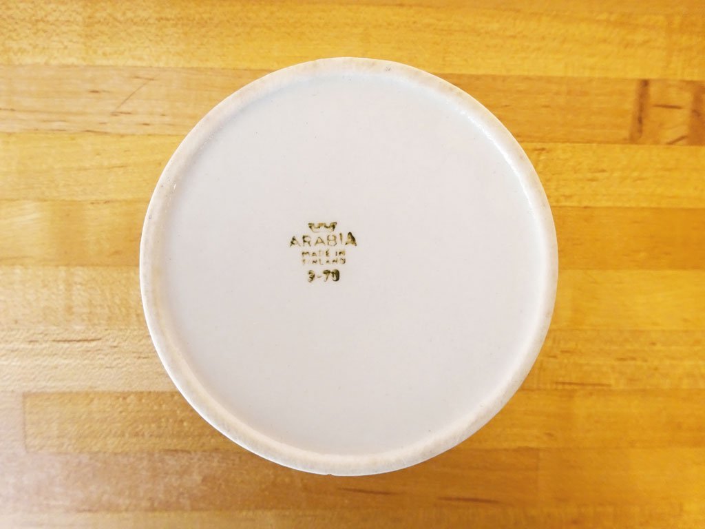 アラビア ARABIA ポモナ Pomona ジャムポット 蜜蜂 Sサイズ ビンテージ ライヤ・ウォシッキネン 北欧食器 希少 ★