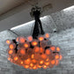 ドローグデザイン Droog Design 85ランプシャンデリア 85 lamp Chandelier ロディ･フラウマンス Rodie Graumans オランダ MOMA展示品 ●
