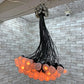 ドローグデザイン Droog Design 85ランプシャンデリア 85 lamp Chandelier ロディ･フラウマンス Rodie Graumans オランダ MOMA展示品 ●