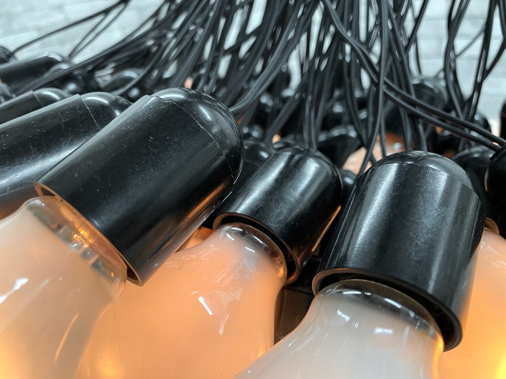 ドローグデザイン Droog Design 85ランプシャンデリア 85 lamp Chandelier ロディ･フラウマンス Rodie Graumans オランダ MOMA展示品 ●