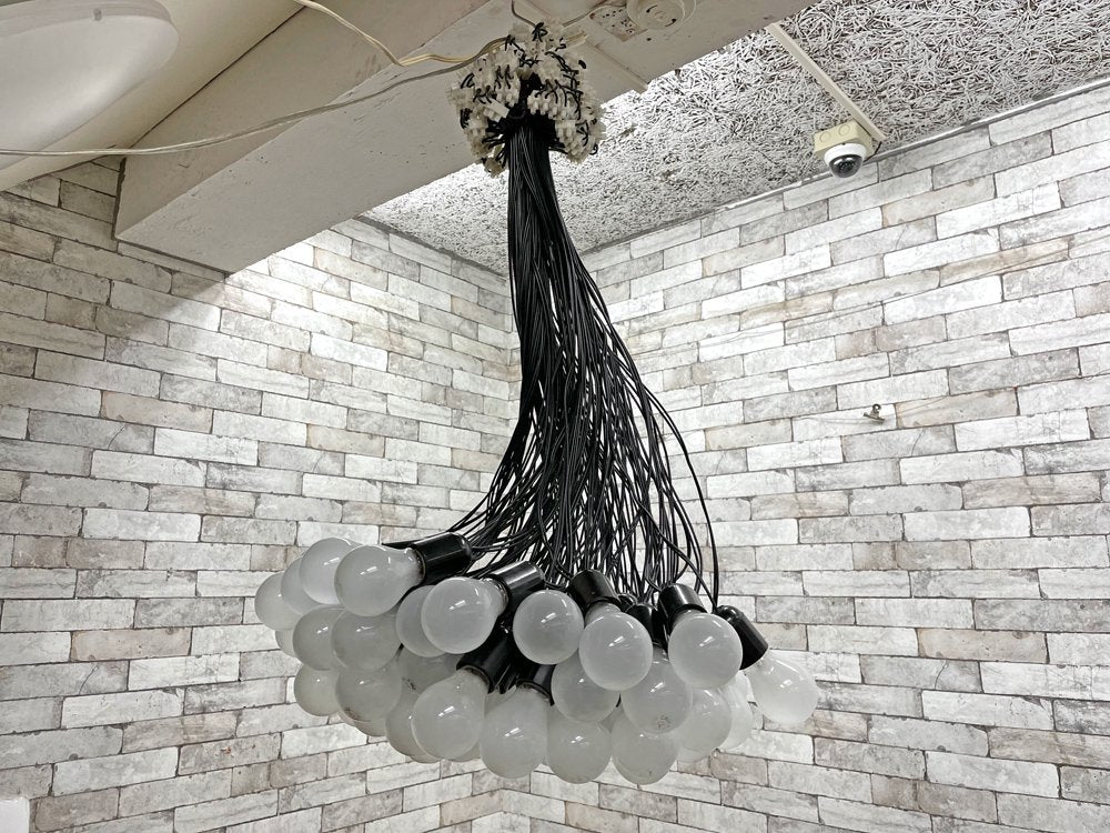 ドローグデザイン Droog Design 85ランプシャンデリア 85 lamp Chandelier ロディ･フラウマンス Rodie Graumans オランダ MOMA展示品 ●