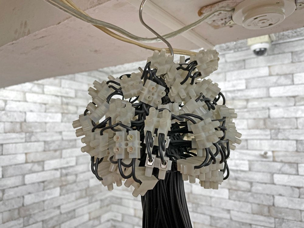 ドローグデザイン Droog Design 85ランプシャンデリア 85 lamp Chandelier ロディ･フラウマンス Rodie Graumans オランダ MOMA展示品 ●
