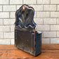 UKアンティーク UK Antique ホーロー製ウォールラック ソルト Enamel wall salt rack 壁掛け ブロカント 古道具 インテリア ■