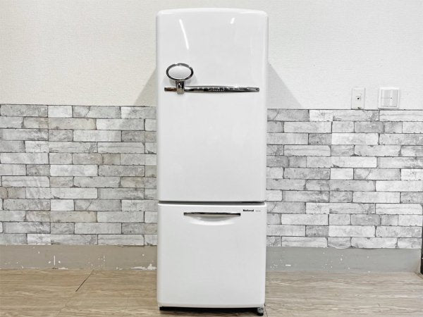 ナショナル National ウィル WiLL フリッジ ・ミニ FRIDGE mini 冷凍冷蔵庫 ホワイト 2007年製 162L ノスタルジック 廃番 ●