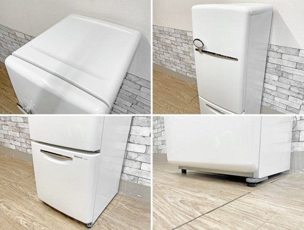 ナショナル National ウィル WiLL フリッジ ・ミニ FRIDGE mini 冷凍冷蔵庫 ホワイト 2007年製 162L ノスタルジック 廃番 ●