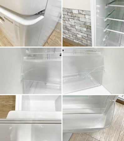 ナショナル National ウィル WiLL フリッジ ・ミニ FRIDGE mini 冷凍冷蔵庫 ホワイト 2007年製 162L ノスタルジック 廃番 ●