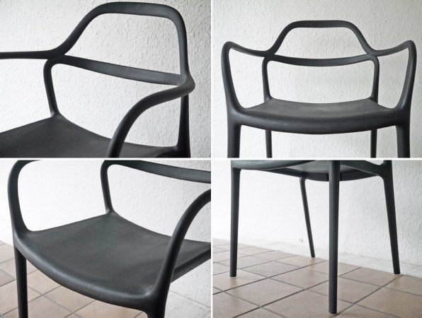 モダンワークス Modern works フルボチェア スタッキング 2脚セット ブラック フランフラン Francfranc 取扱 ◇