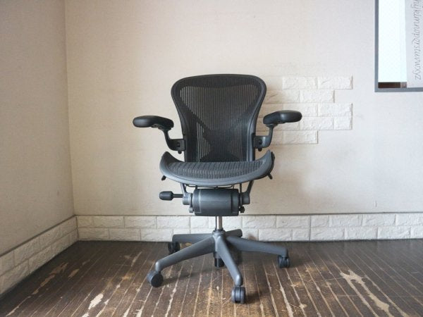 ハーマンミラー Herman Miller アーロンチェア Aeron Chair Aサイズ ポスチャーフィット フル装備 デスクチェア  オフィス ◎