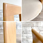 モダンデザイン Modern Design ダイニングチェア 2脚セット ハイバック ファブリック ビーチ材 ナチュラル ●