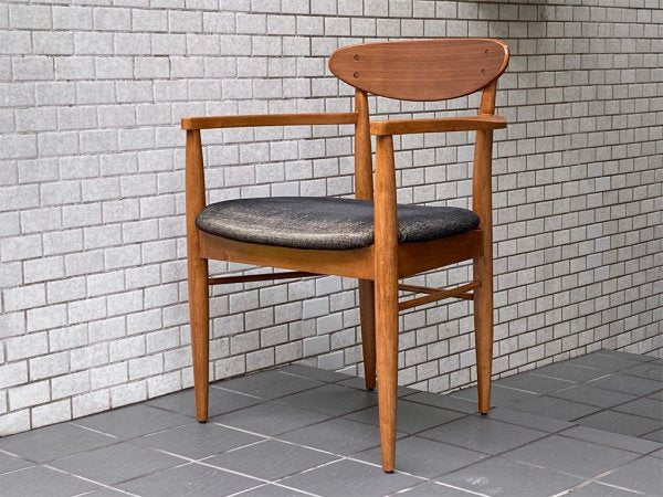 アクメファニチャー ACME Furniture トラッセル アームチェア TRESTLES ARM CHAIR ウォールナット 60'sレトロモダン ■