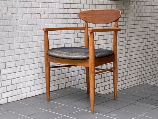 アクメファニチャー ACME Furniture トラッセル アームチェア TRESTLES ARM CHAIR ウォールナット 60'sレトロモダン ■