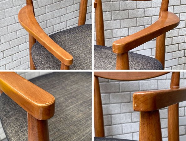 アクメファニチャー ACME Furniture トラッセル アームチェア TRESTLES ARM CHAIR ウォールナット 60'sレトロモダン ■