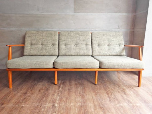 アクメ ファニチャー ACME Furniture デルマー 3人掛けソファ DELMAR SOFA 3-Seater ファブリック ライトグレー 廃番 ♪