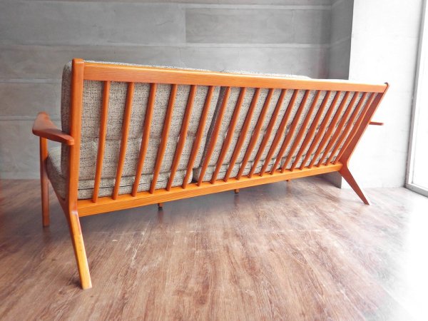 アクメ ファニチャー ACME Furniture デルマー 3人掛けソファ DELMAR SOFA 3-Seater ファブリック ライトグレー 廃番 ♪
