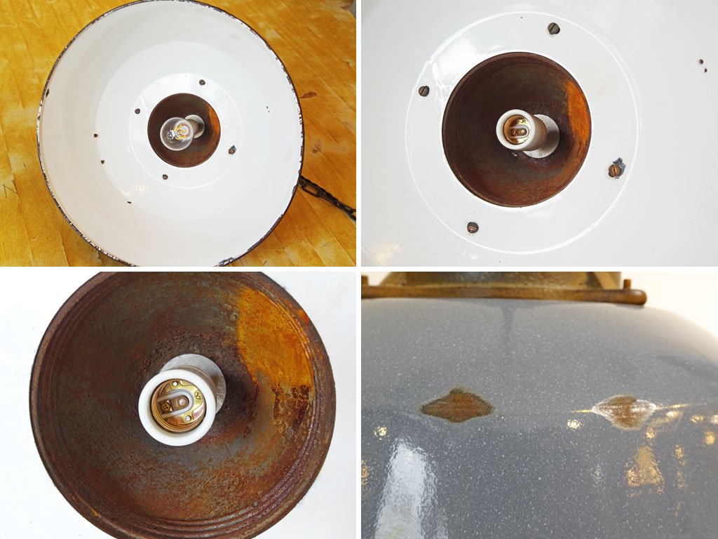 SzarvasiVas-Fém インダストリアル ファクトリーランプ ランプ  Indutrial Factory lamp  ビンテージ ハンガリー 工業系 琺瑯 ★